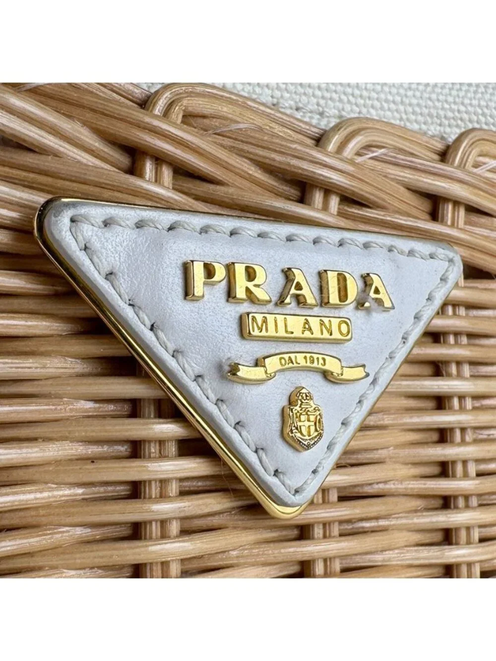 Prada Basket Shoulder Bag
